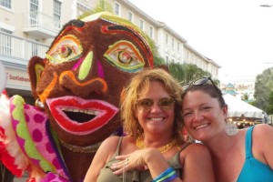 Bahamas Junkanoo Parade . . . Someone is behind you!