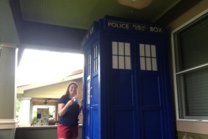 We found the Tardis!
