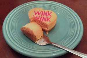 Wink. I mean it, WINK!!